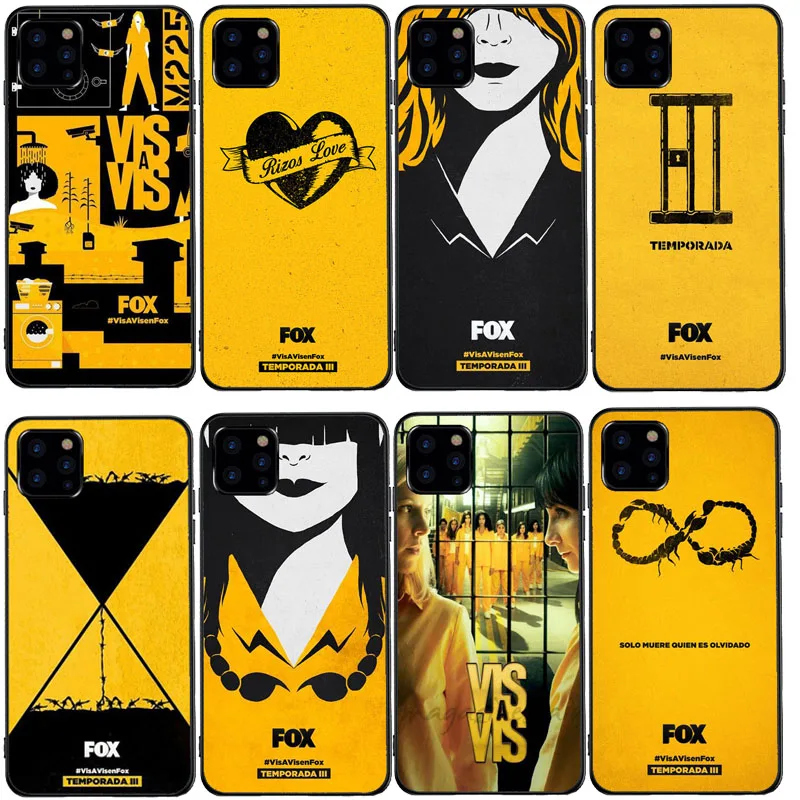 Черный Мягкий Силиконовый ТПУ чехол для телефона Vis a vis iPhone 8 Plus 7 7Plus 6 6S 5 5S X 10 11Pro MAX |