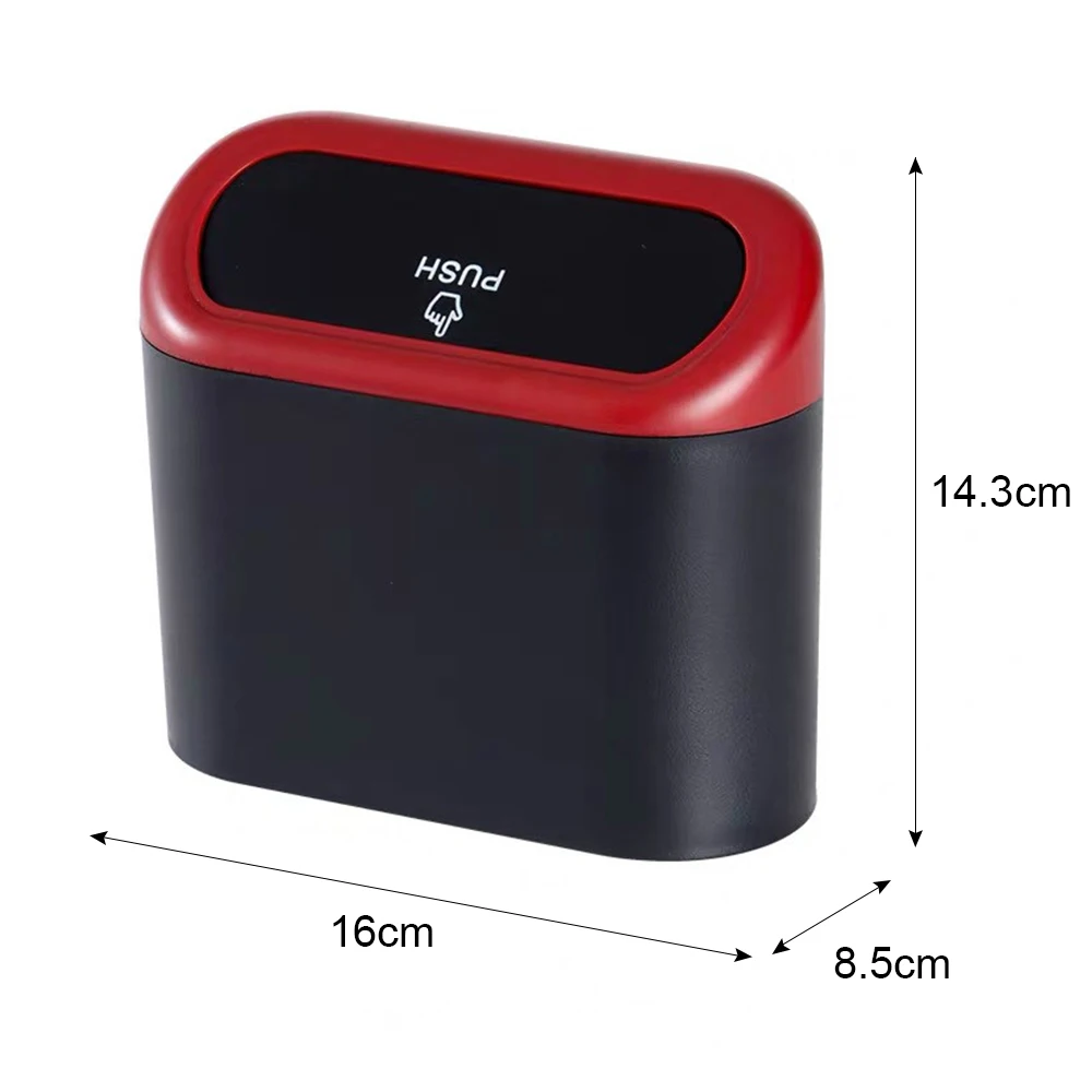 Автомобильный мусорный бак большой вместимости и моды с множеством внутренних