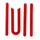 12 комплект передних и задних покрышек, защитная оболочка, Светоотражающая наклейка для Xiaomi Mijia M365, запчасти для электрического скутера, скейтборда