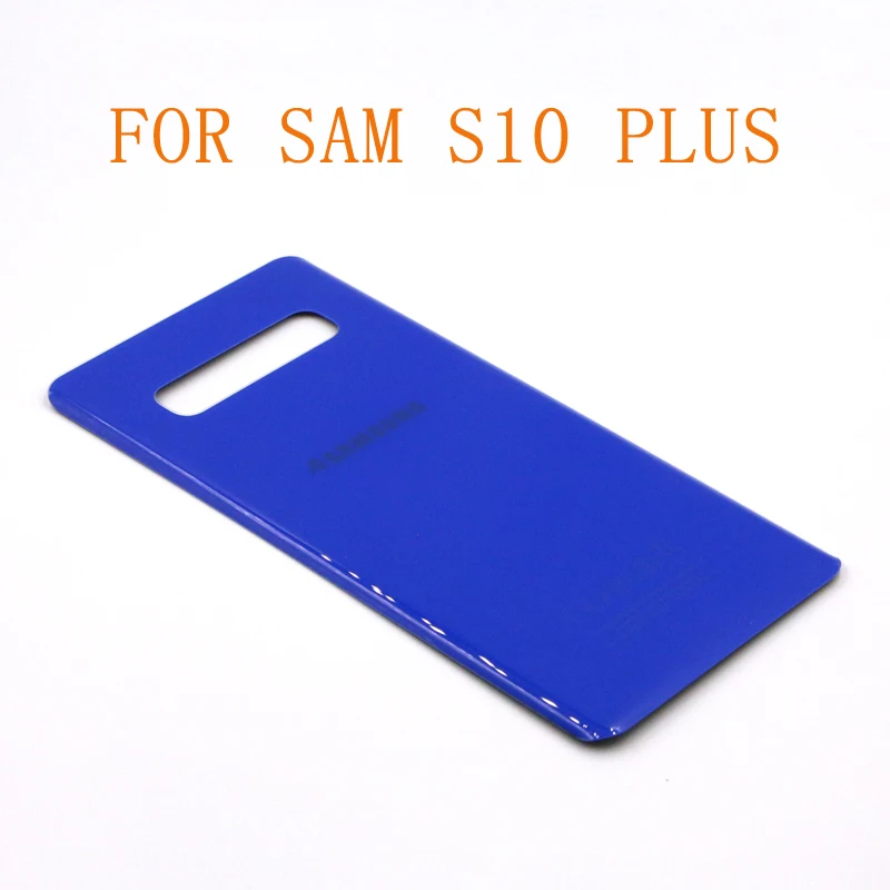 Electermi 10 шт. БЕСПЛАТНАЯ ДОСТАВКА S10 plus + задняя крышка корпуса батарея настоящая
