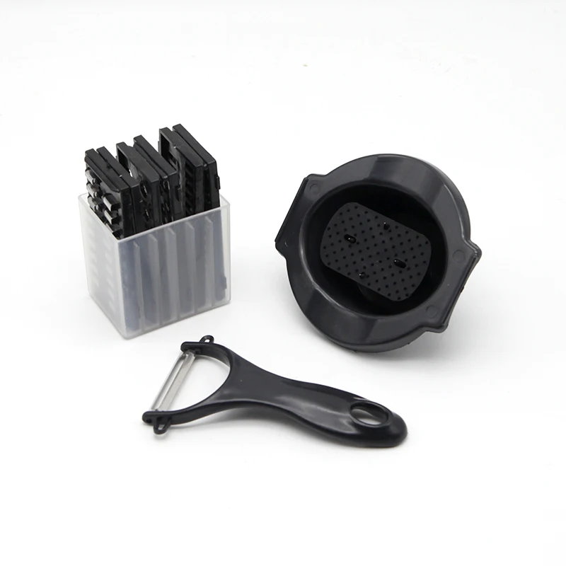 9 в 1 многофункциональный измельчитель овощей ручной с сливной корзиной