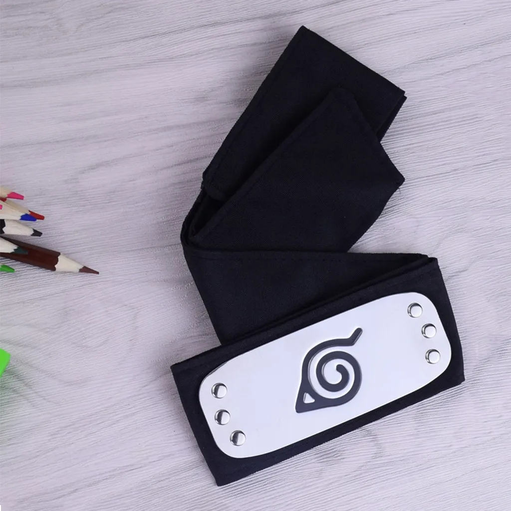 

Anime Headband Forehead Fashionable Guard Head Band Cosplay Accessories Kid Toy Gifts