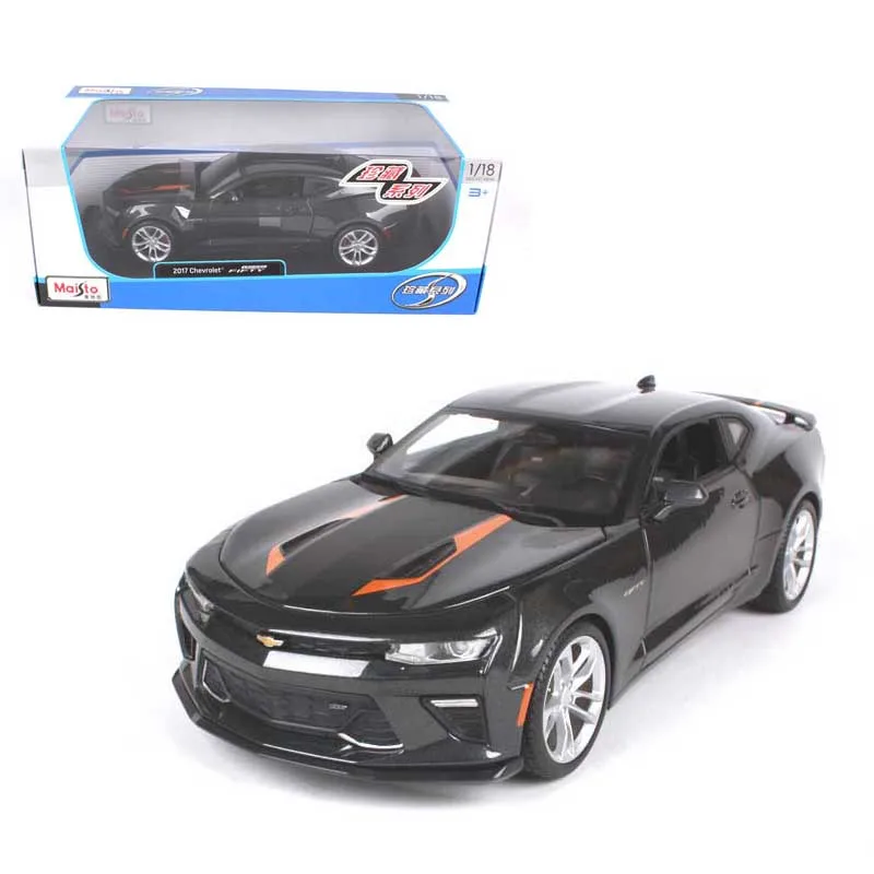 Новинка 2017 1:18 Литой металлический автомобиль Камаро СС модель спортивного