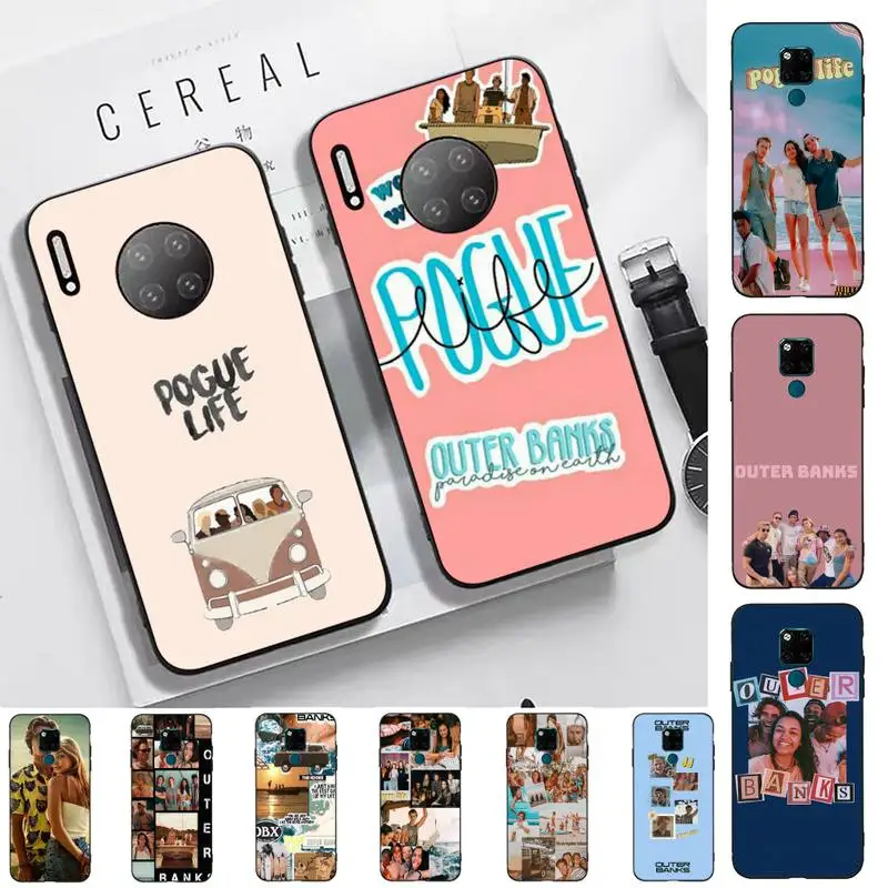 

outer banks Phone Case for Huawei Mate 20 10 9 40 30 lite pro X Nova 2 3i 7se