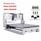 Фрезерный станок с ЧПУ рама 6040 Фрезерный станок 3040 роутер с 1605 шариковым винтом 57 мм шаговый двигатель 3-осевой гравер для работы по дереву и металлу