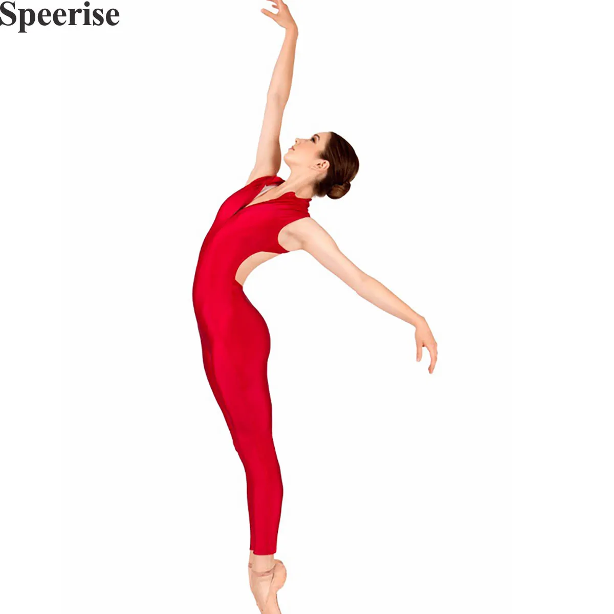 Женский спортивный костюм с открытой спиной для йоги комбинезоны эластичность