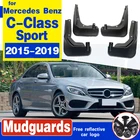Автомобильные Брызговики для Mercedes Benz C-Class Sport W205 2015  2019 крыло брызговика Брызговики аксессуары