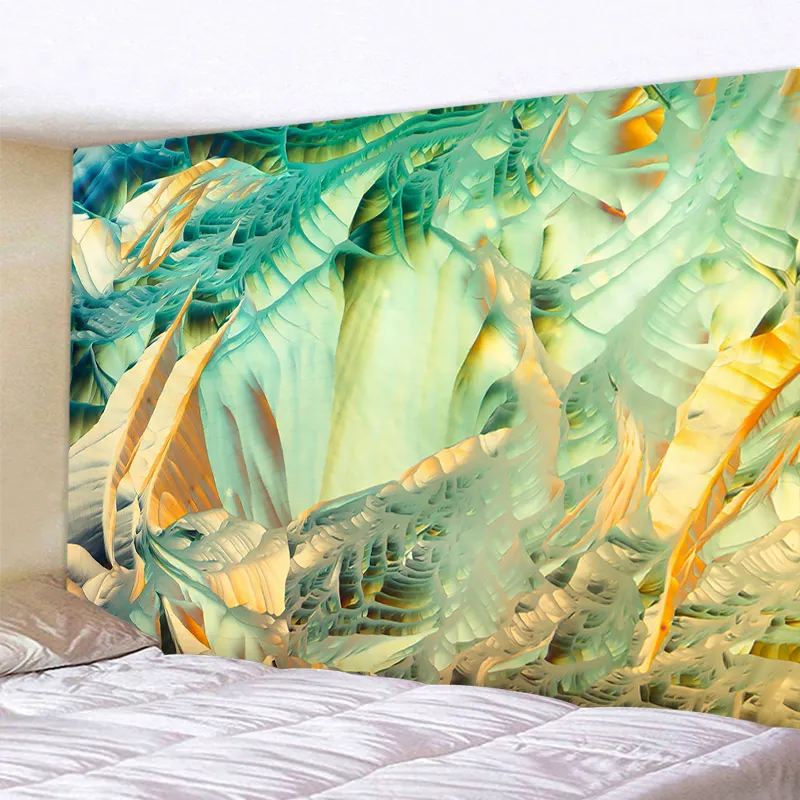 Психоделический гобелен мандалы с принтом полиэстер настенный для украшения