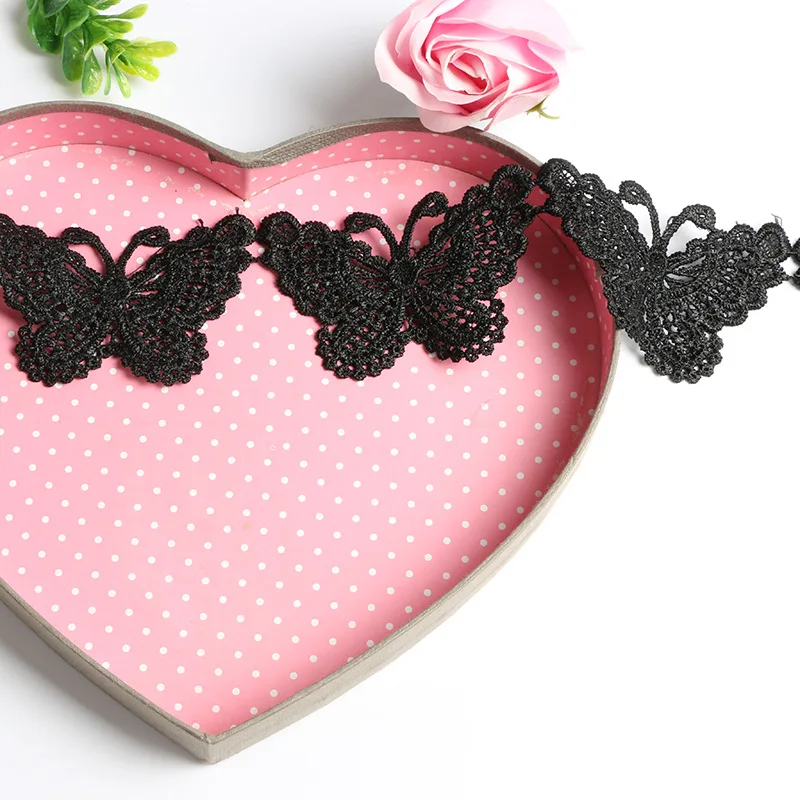 Размеры разные 15 ярдов растворимые полиэфирные кружевные ленты ткани для шитья своей одежды, шторы и аксессуары 2020 года.