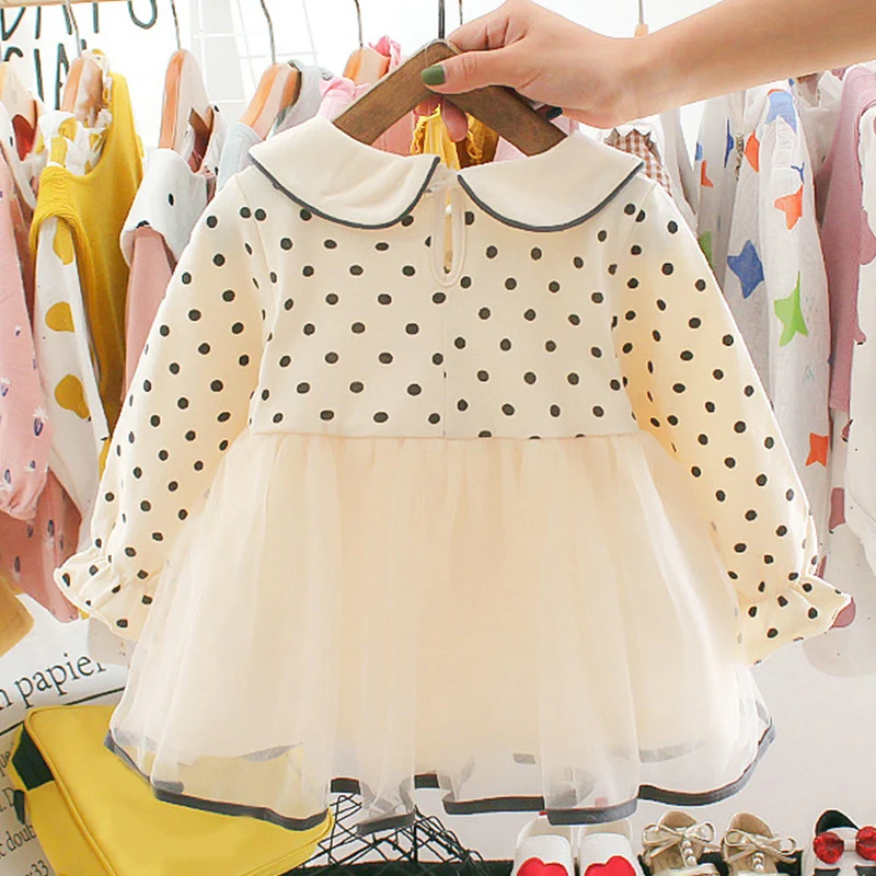 Платье для девочек Sodawn осенне зимнее платье одежда маленьких новогодней