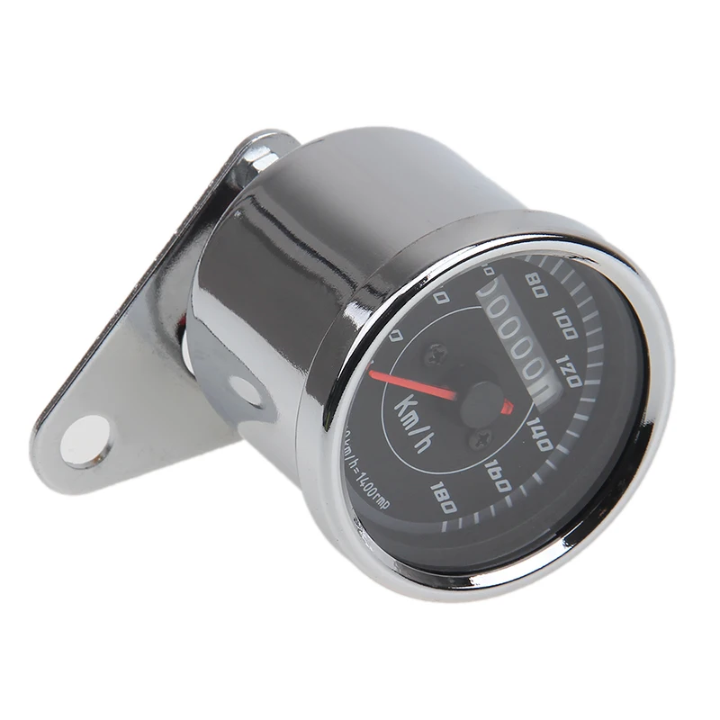 Универсальный мотоциклетный одометр спидометр измеритель скорости черный