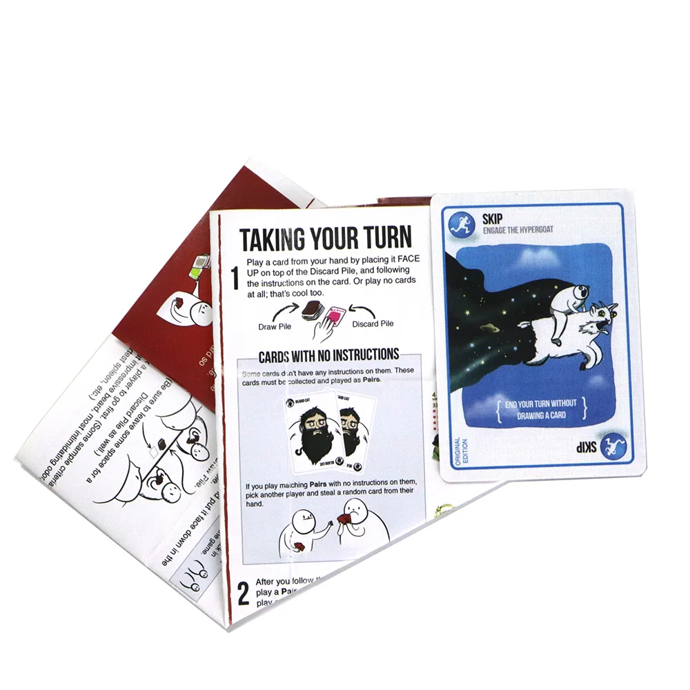 Полный английский explose fun для котят карточная игра детей взрослых оригинальная