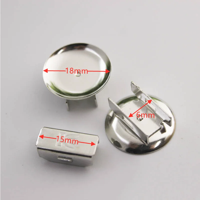 10 шт. повязка для волос Базовая установка без никеля 18 мм кабошон базовый