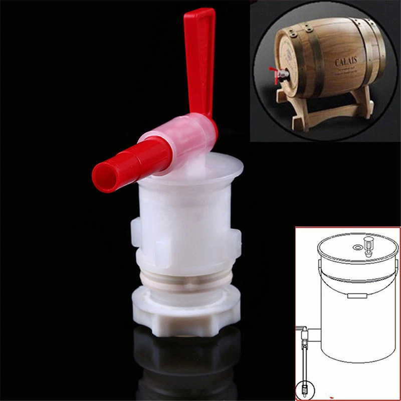 Fermentation Barrel Plastic Faucet Self-made Home Brew Beer Brewing Equipment Tool | Дом и сад