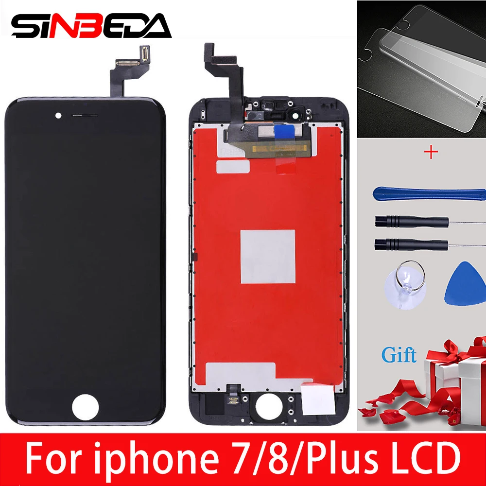AAA + ЖК дисплей для iPhone 5 7 8 8Plus с сенсорным экраном дигитайзер в сборе 5S Plus