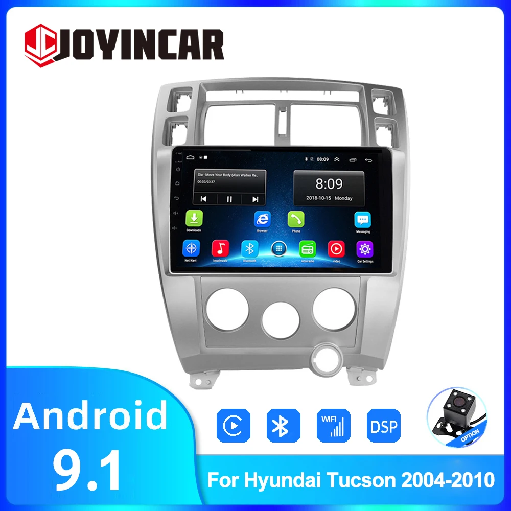 2G + 32G 2din автомобильное радио для Hyundai Tucson 2004 2010 Android 10 1 Автомобильный