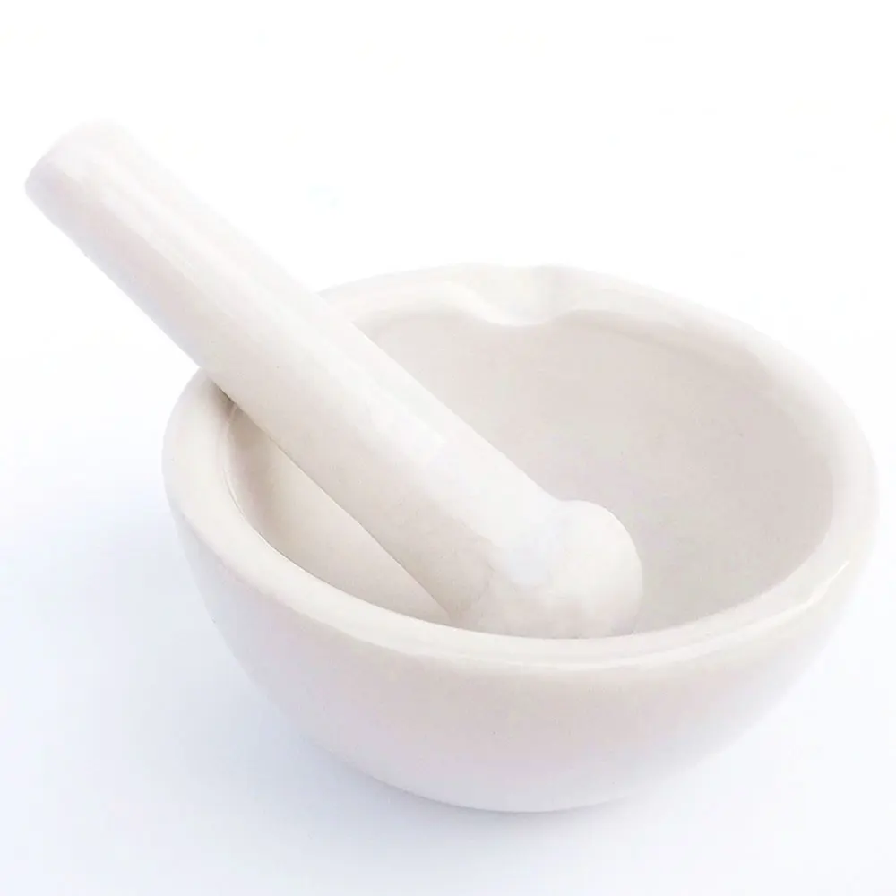 DIY 6 см фарфоровая мельница для перца Ступка пестик пугинг горшок чеснок специй