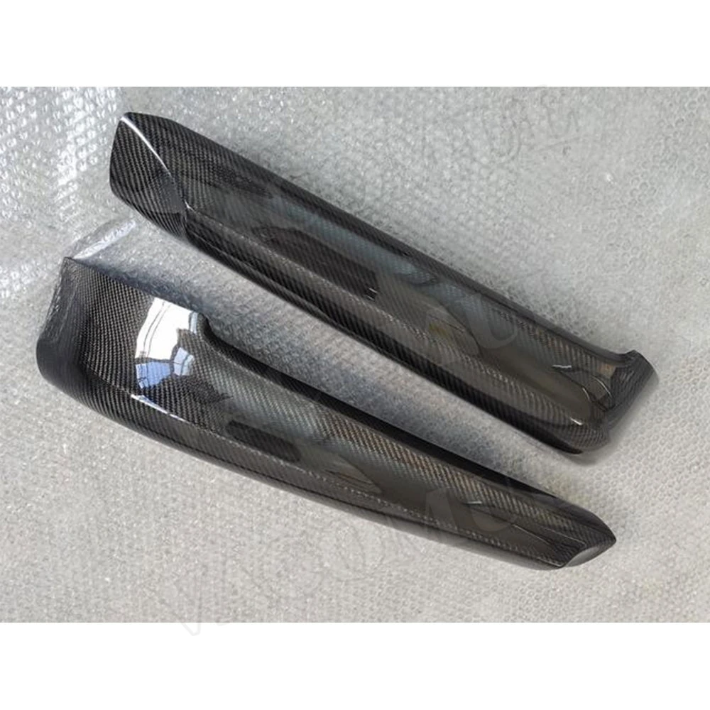 Углеродное волокно для автомобиля Передние Губы разветвители закрылки фартуки
