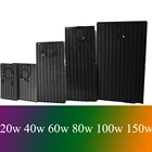 20 Вт 40 Вт 60 Вт 80 Вт 100 Вт 120 Вт 150 Вт 160 Вт 18 в Гибкая солнечная панель ETFE Антикоррозийная пленка Комплект питания