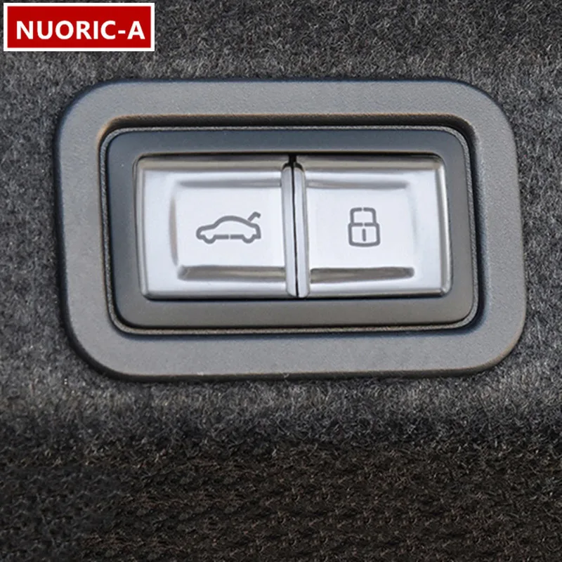 

Electric Tailgate Buttons Sequins Decoration Cover Trim For Audi A6 C8 A7 A8 2019-2021 Car Styling Interior Accessories