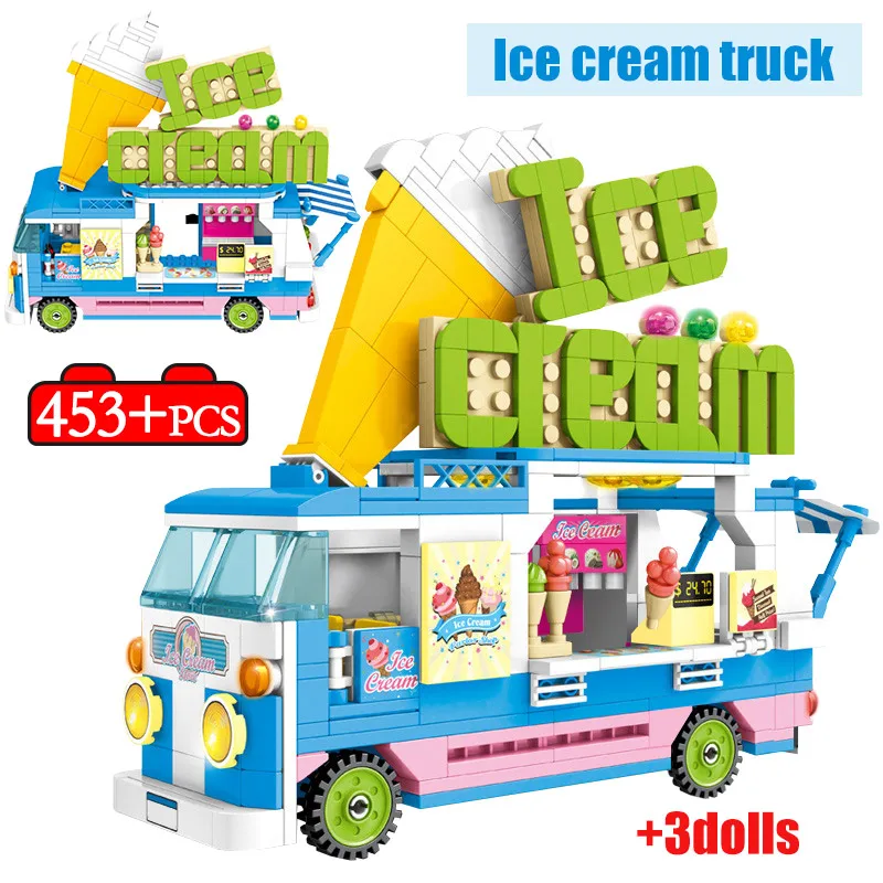 453 шт. Детский конструктор мороженое | Игрушки и хобби