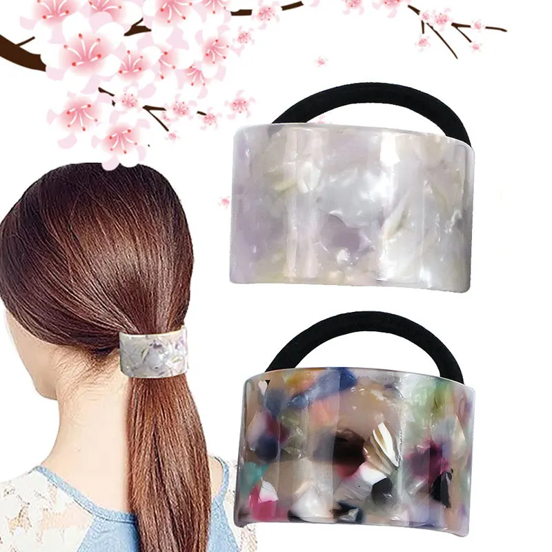 Женская резинка для волос с листьями металлическая эластичная в стиле ретро| |