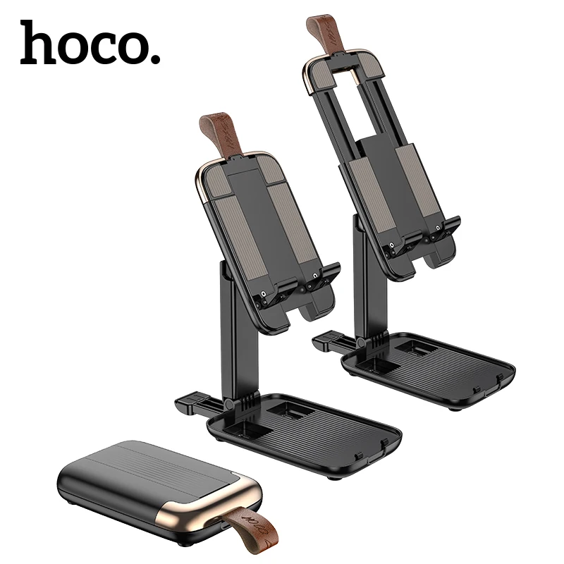

Портативный держатель Hoco для планшетов, складной держатель для iPhone, iPad, Xiaomi Redmi Note 10 Pro