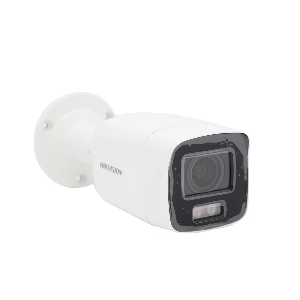 Hikvision 4 K ColorVu Fixed Bullet Network Camera DS-2CD2087G2-LU High Quality Imaging With 8 MP Resolution Built-in Microphone |