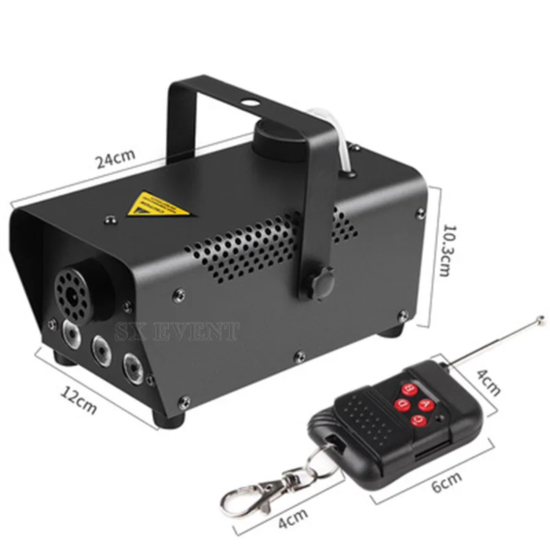 Best Mini LED RGB Wireless 400W 500W mgła dym mgła maszyna efekt Disco impreza z dj em boże narodzenie z pilotem LED fogger