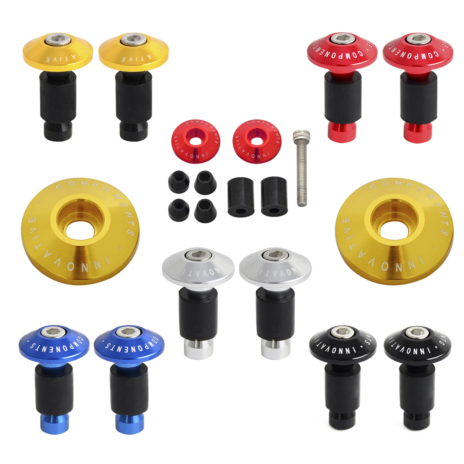 

Motorcycle Handle Bar End Handlebar Grips Cap Anti Vibration Silder Plug for KTM Yamaha Kawasaki honda BMW SUZUKI Dirt Bike