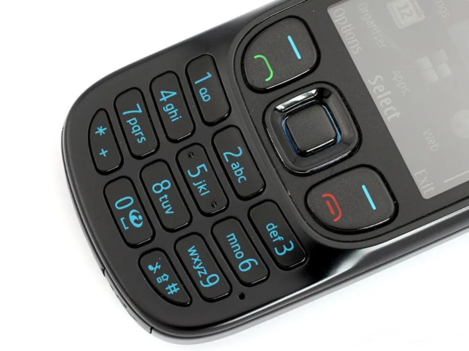 Nokia 6303 классический 6303C FM GSM мобильный телефон Поддержка Русская клавиатура разблокированный мобильный телефон