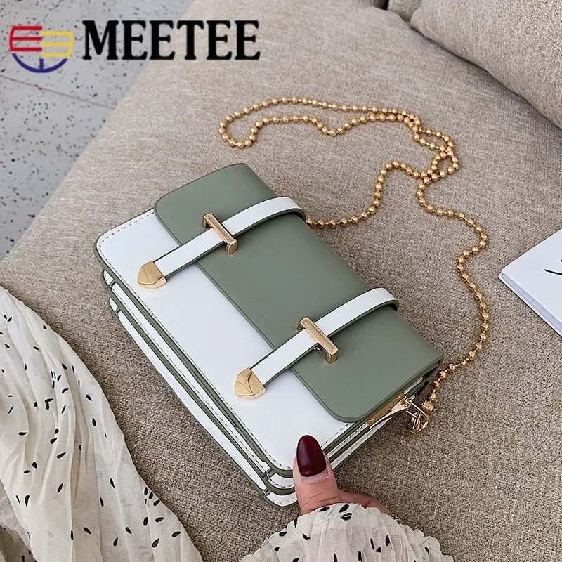 Meetee 10 шт. 12/18/25 мм металлический хвостовой зажим винты Стопорные застежки молния
