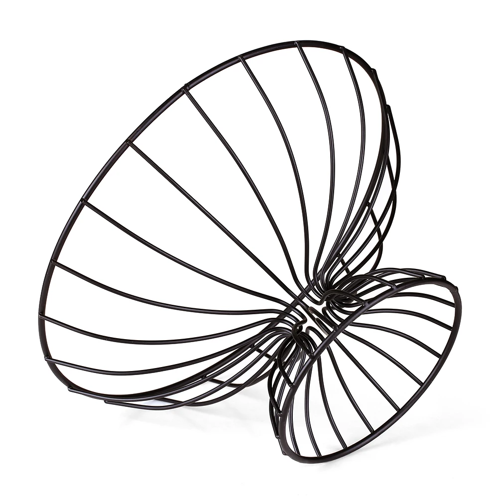 Горячие креативные закуски конфеты Корзина для фруктов проволочная корзина чаша