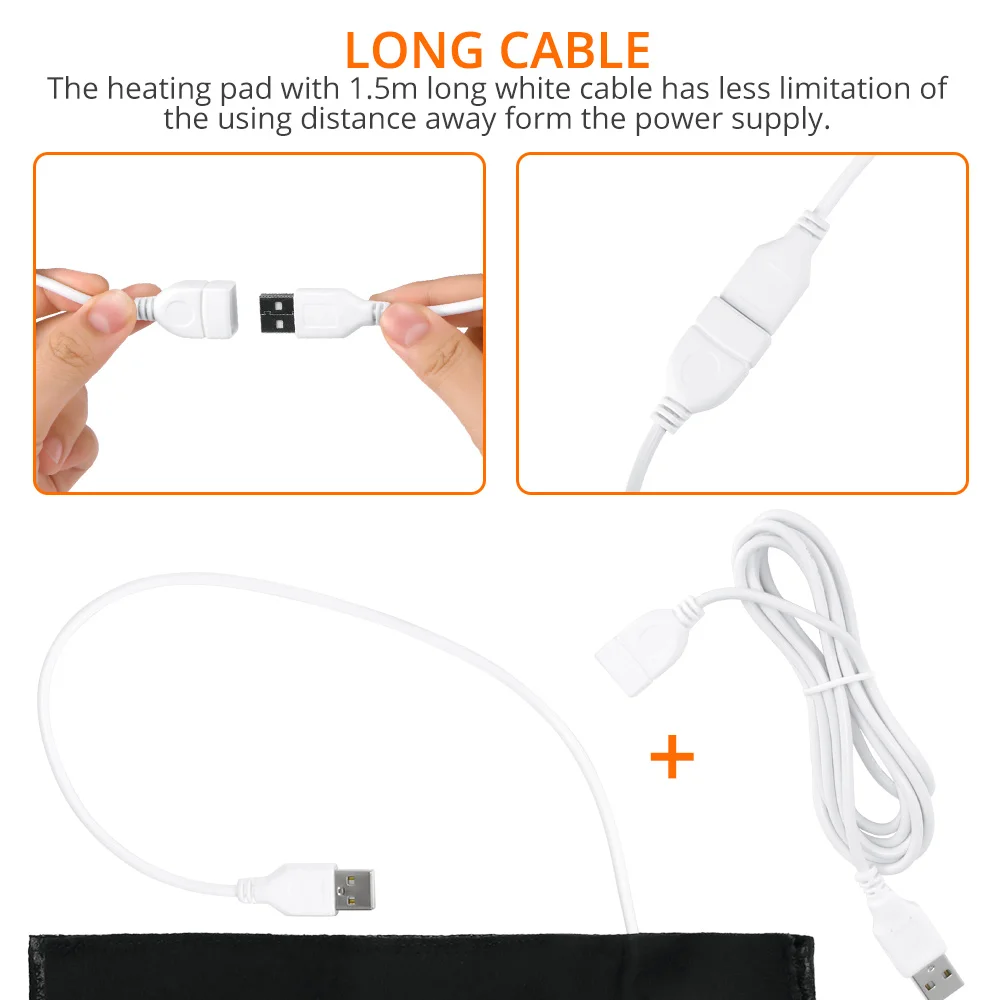 USB для облегчения боли нагревательный инструмент в спине регулировать