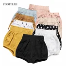 Шорты летние хлопковые для мальчиков и девочек, однотонные