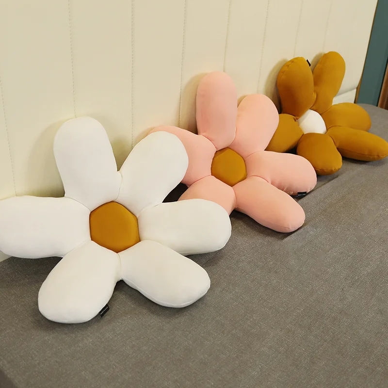 Large Stuffed Love Letters Pillow Daisy Flowers Colorful Soft Plant Plush Sofa Cushion Decore Valentine's Day Gift | Игрушки и хобби