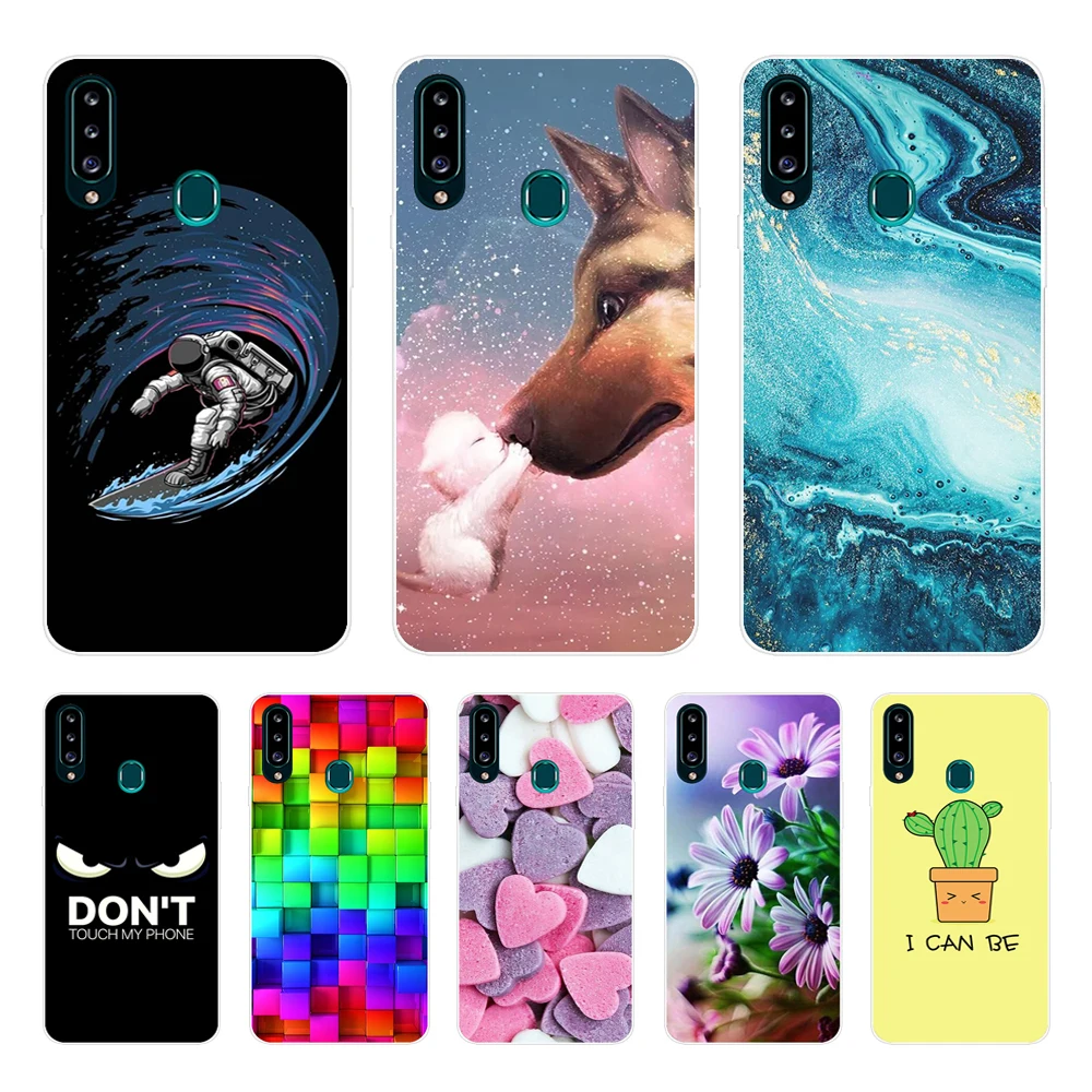 Чехол для Samsung Galaxy A20, A205FN, тонкий силиконовый чехол из ТПУ для Samsung A20E, A20, A20S, A, 20E, A 20