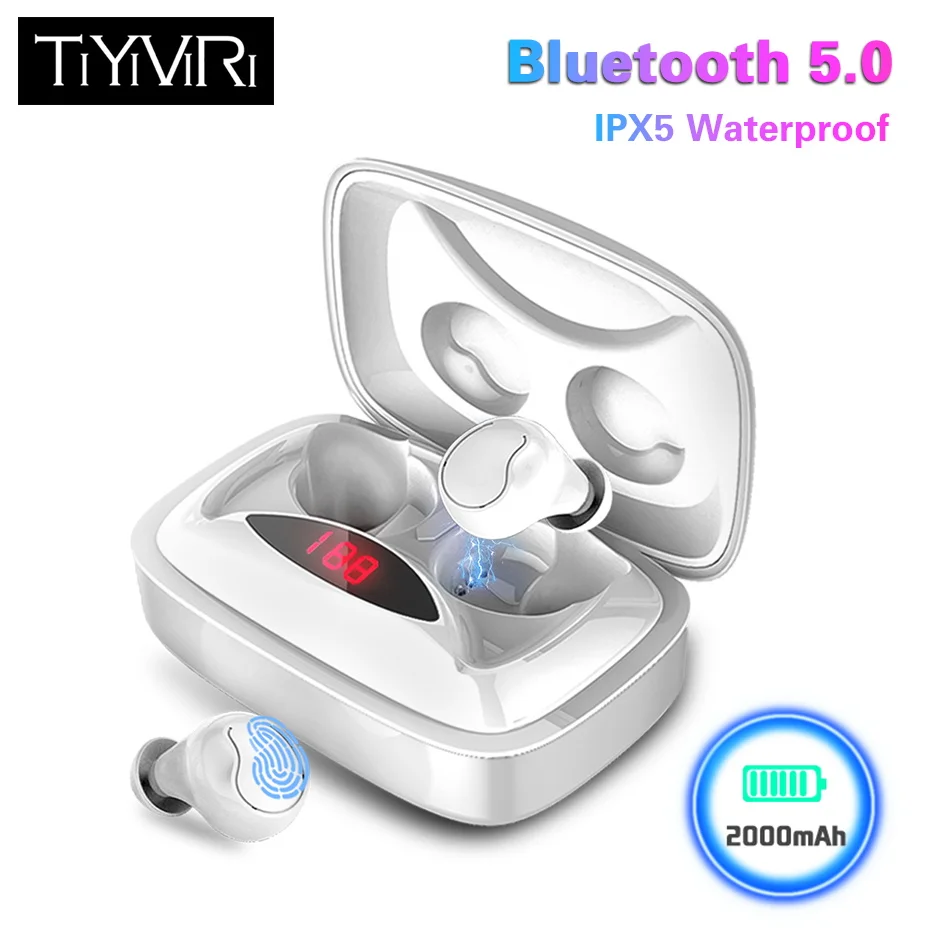 TiYiViRi TWSX29 TWS наушники Bluetooth V5.0 сенсорное управление IPX5 эргономичный дизайн