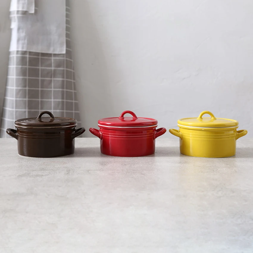 Формочка для выпечки фарфоровая форма креативная приготовления на пару яиц