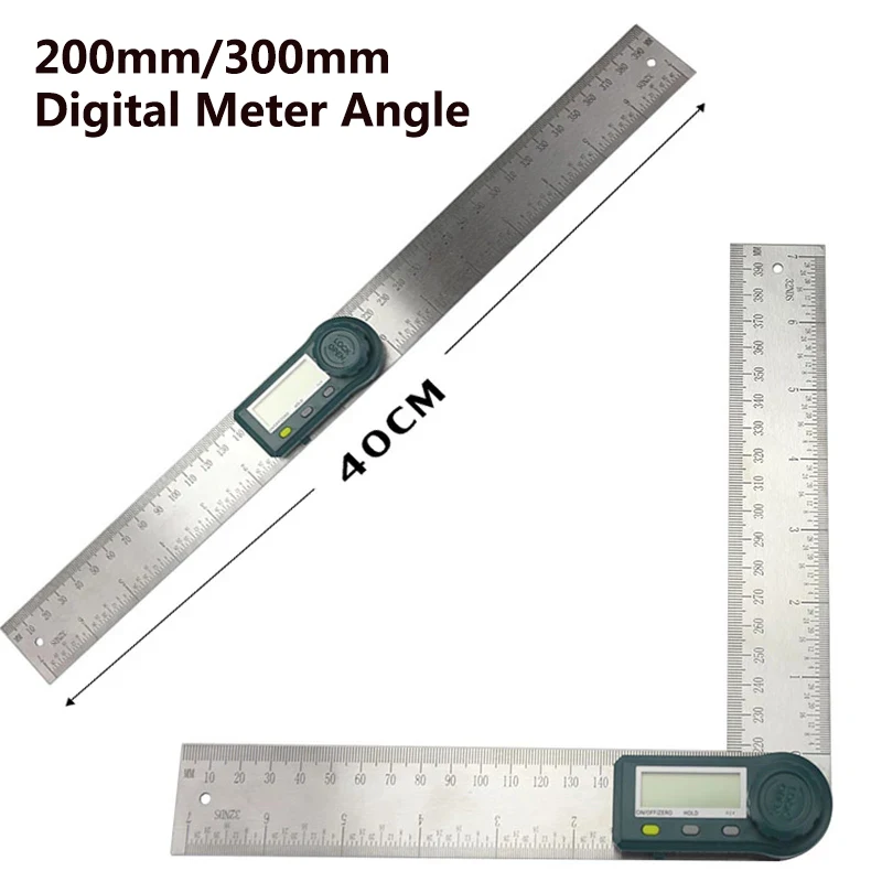 200 мм 300 Цифровой измеритель угловой Инклинометр угловая цифровая линейка