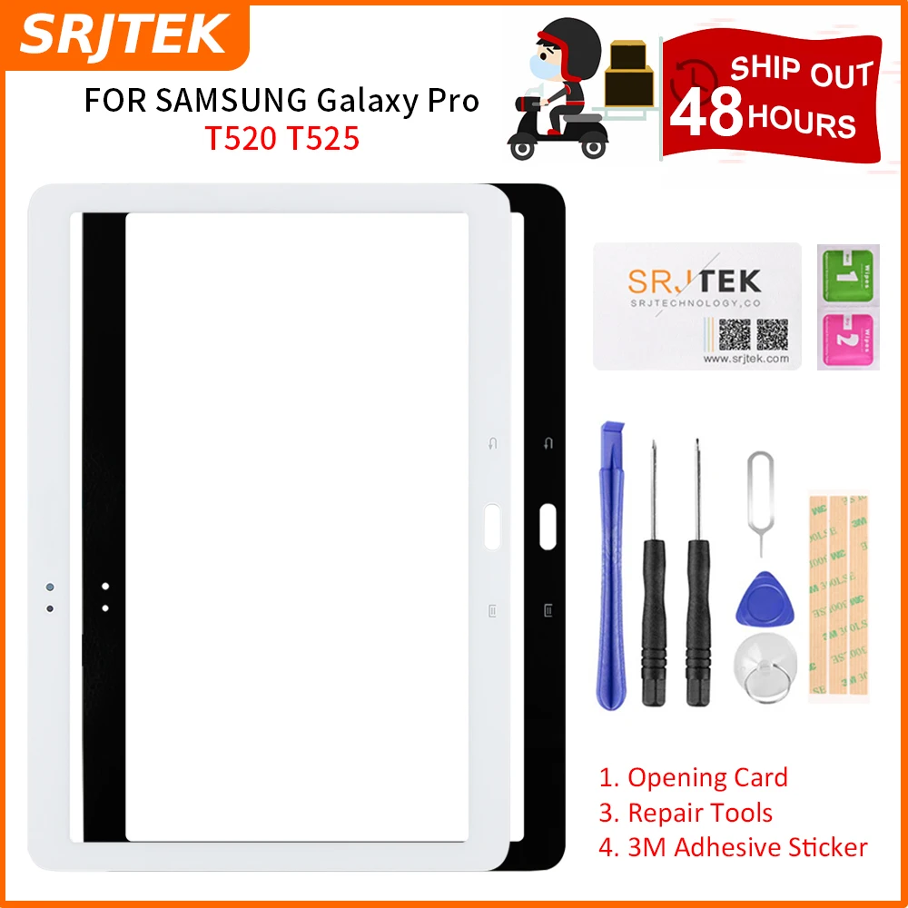 Srjtek сенсорный экран для Samsung Galaxy Pro T520 SM T525 дигитайзер Сенсорная панель Замена