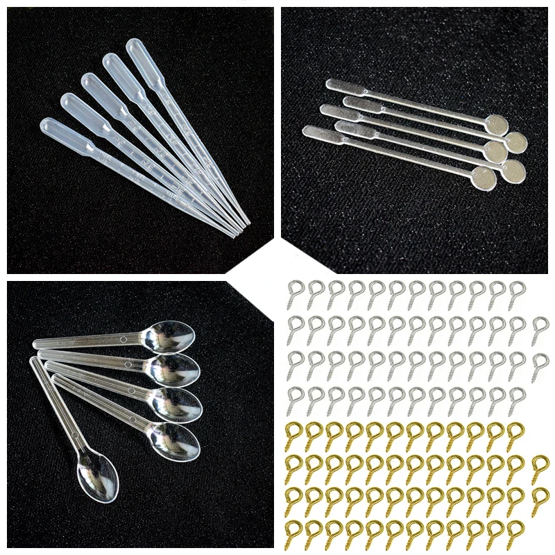 133 шт . силиконовые формы Смешанные палочки капельница застежка DIY ювелирных