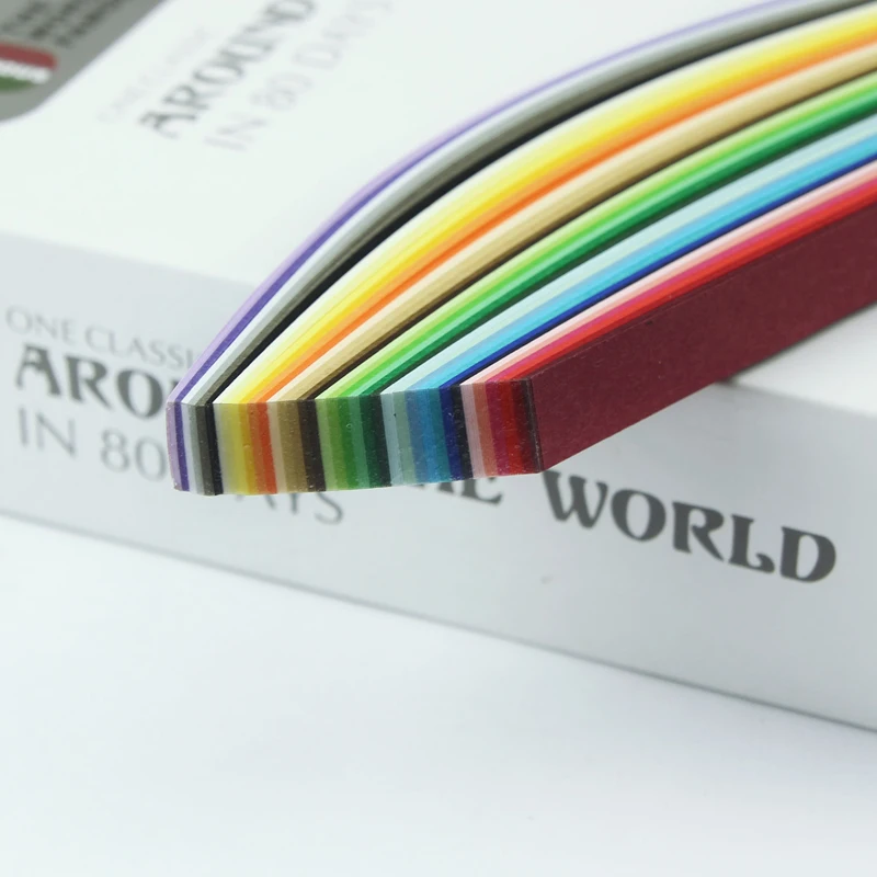 180 шт бумага искусство Эра 36 цветов Квиллинг бумажная лента рулон бумаги полоса