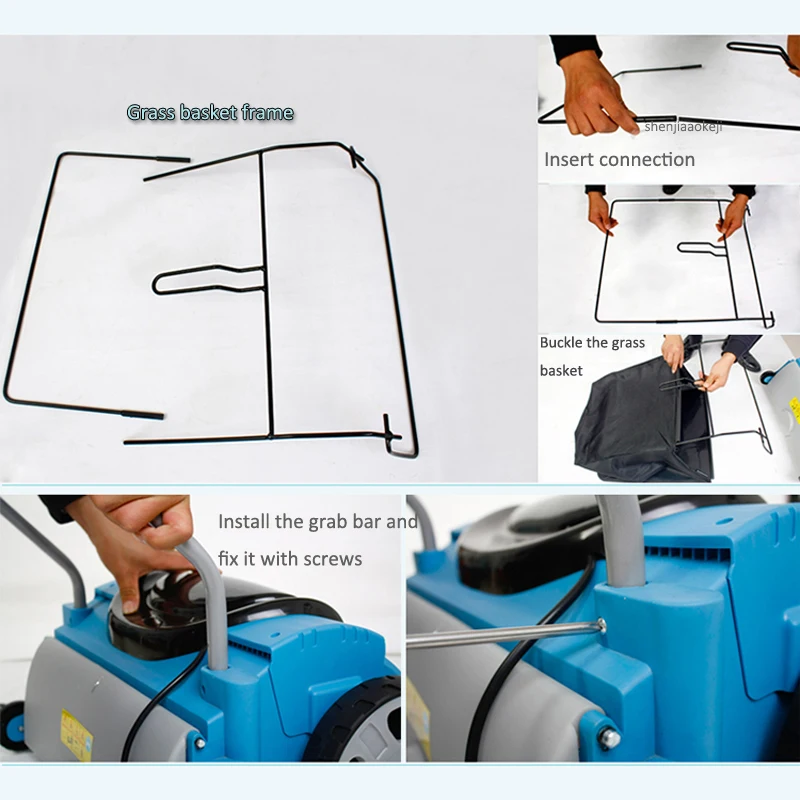 Электрический Мочалка для дома 45 л многофункциональная травы и мочалки машина