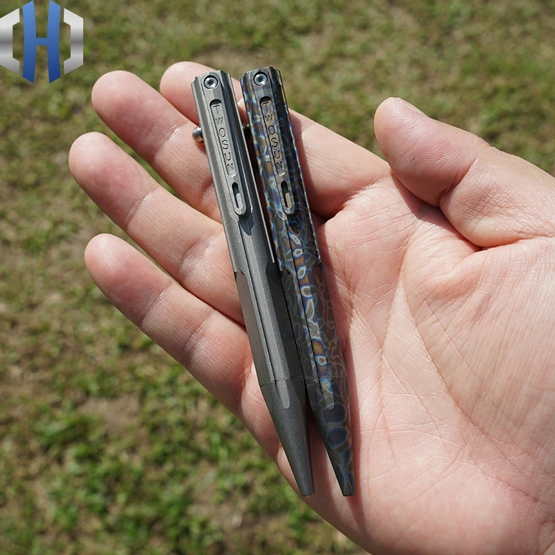 Оригинальная тактическая ручка TC4 из титанового сплава для самообороны