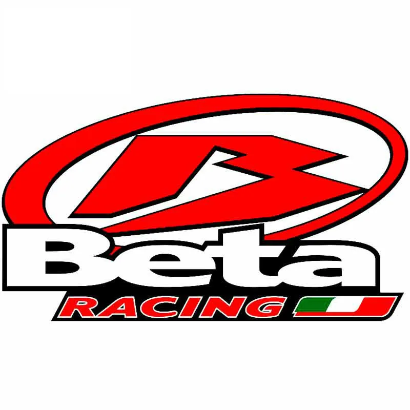 

interesting For Beta Racing Anime Car Stickers Windows Decor Decal Sunscreen Waterproof For JDM SUV RV Decoration kk13*8cm