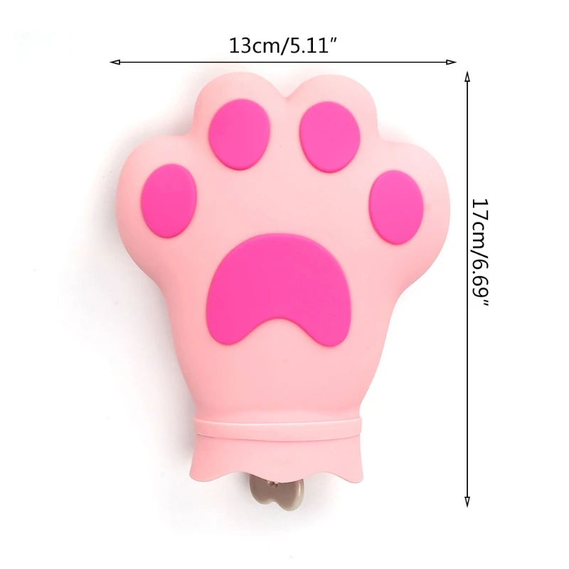 

Portable Cute Cat Claw Shaped Hand Warmer Water-Filled Microwave Heating Warm Handbag Winter Warm Device Multipurpose