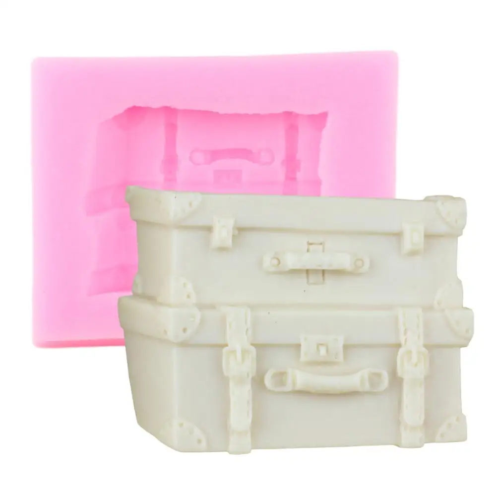 3D силиконовые формы в стиле ретро для мастики форма кексов топперов помадки