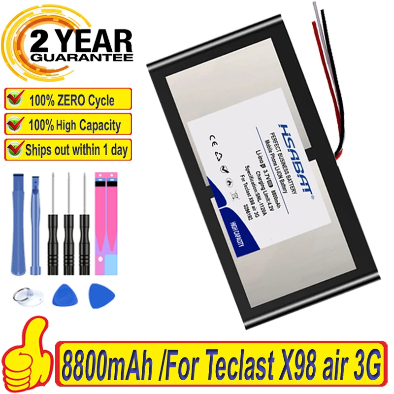 Топ бренд 100% новый 3095190 Аккумулятор для Teclast X98 air 3G P98 планшетный ПК 3 провода AIR p98