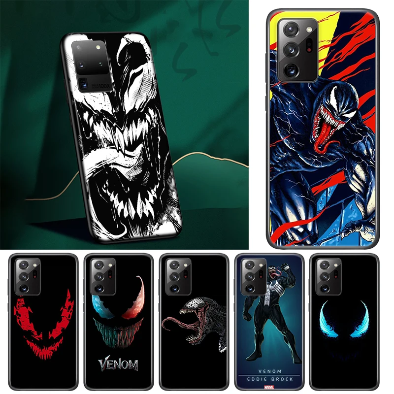 

Marvel Venom Dark Hero For Samsung A51 A91 A81 A71 A41 A31 A72 A52 A02 S A32 A12 A42 A21 S A11 A01 A03 Core UW Phone Case